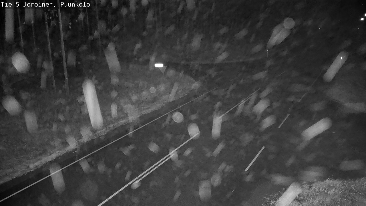 Weather Camera Image Road 5 Joroinen, Puunkolo, Joroinen, Pohjois-Savo