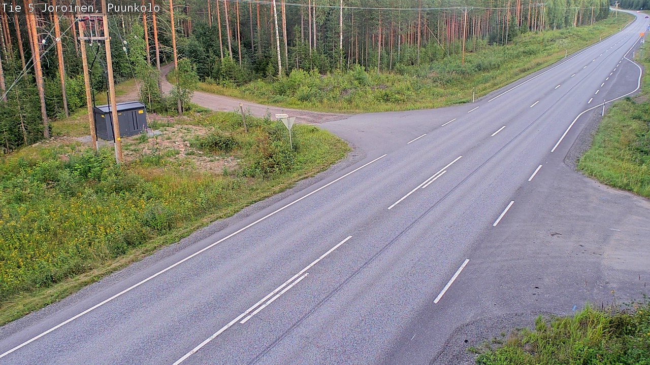 Kelikamerat Kuva Tie 5 Joroinen, Puunkolo, Joroinen, Pohjois-Savo