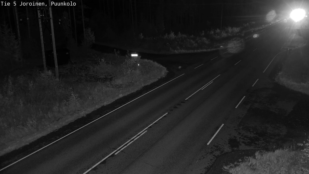 Weather Camera Image Road 5 Joroinen, Puunkolo, Joroinen, Pohjois-Savo