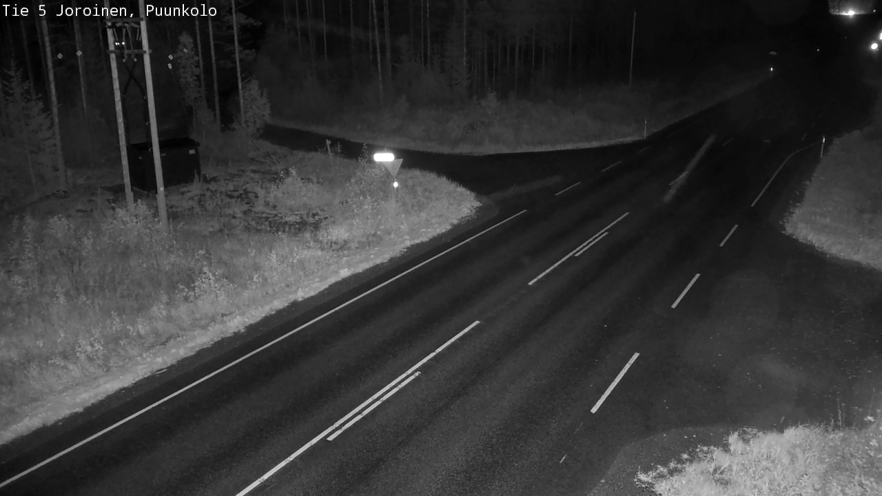 Weather Camera Image Road 5 Joroinen, Puunkolo, Joroinen, Pohjois-Savo