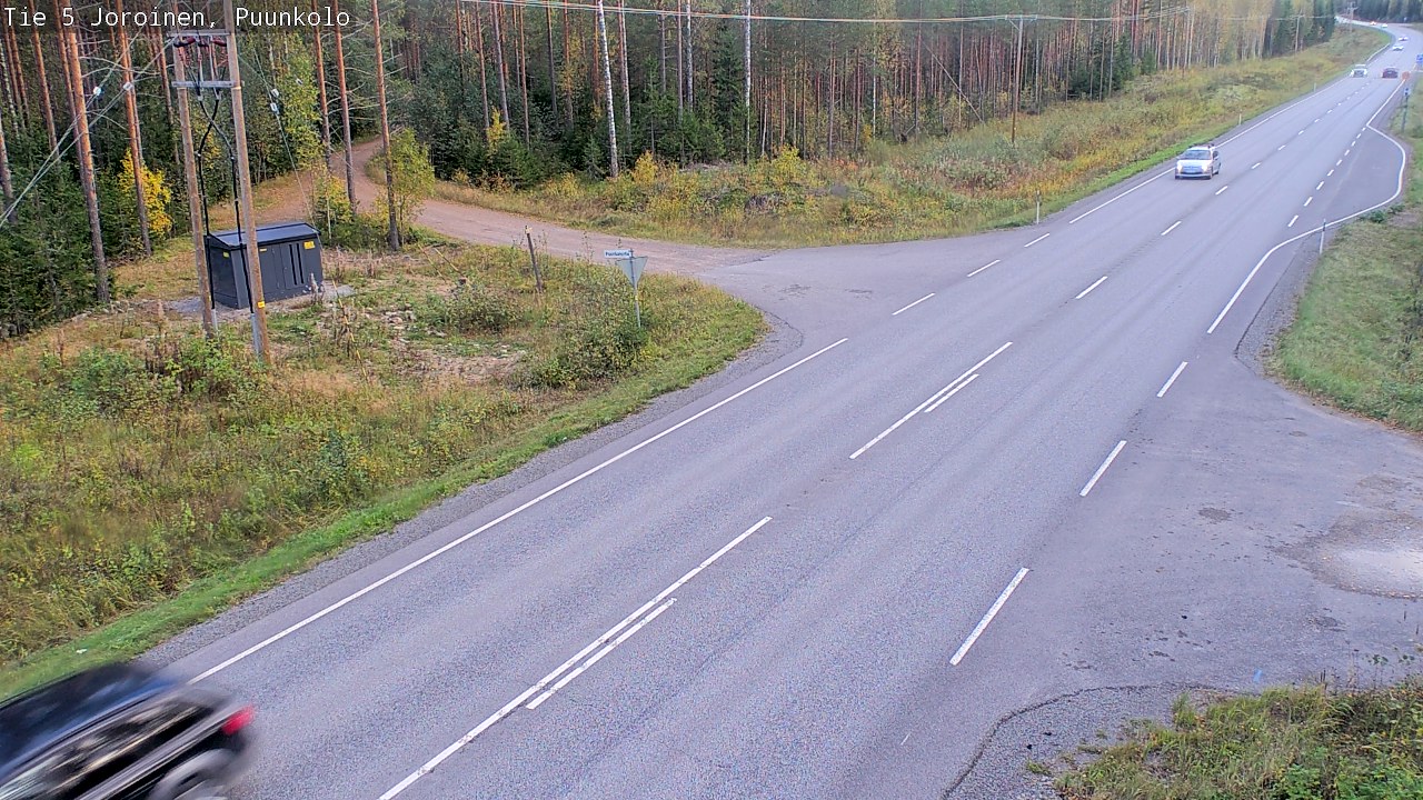 Kelikamerat Kuva Tie 5 Joroinen, Puunkolo, Joroinen, Pohjois-Savo