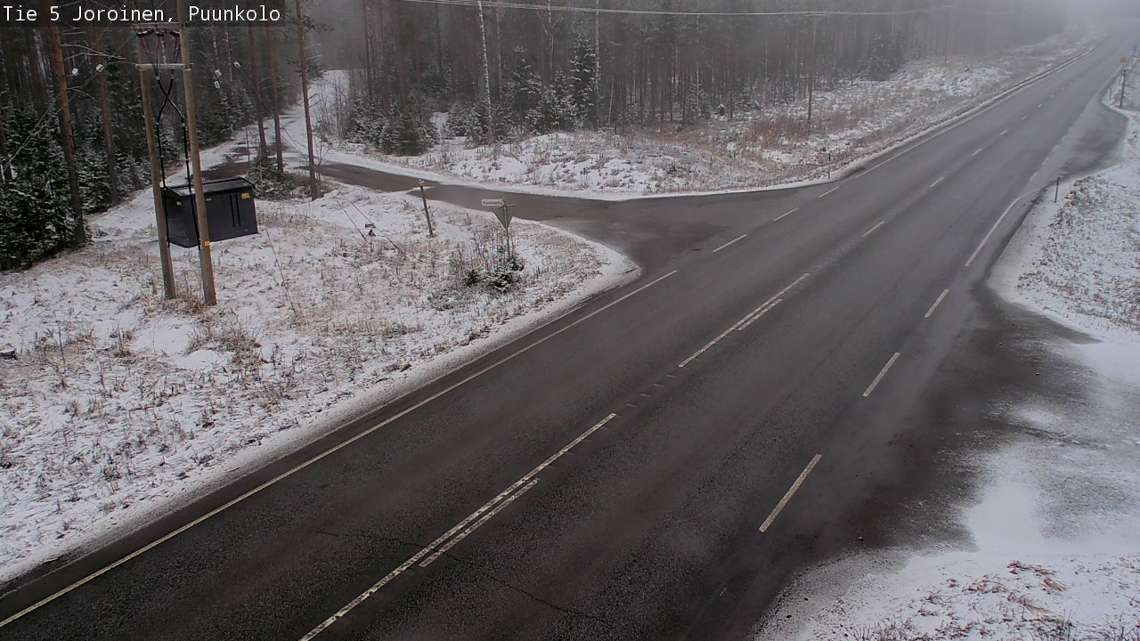 Kelikamerat Kuva Tie 5 Joroinen, Puunkolo, Joroinen, Pohjois-Savo