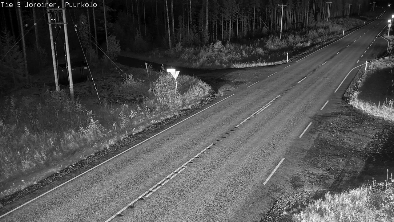 Weather Camera Image Road 5 Joroinen, Puunkolo, Joroinen, Pohjois-Savo