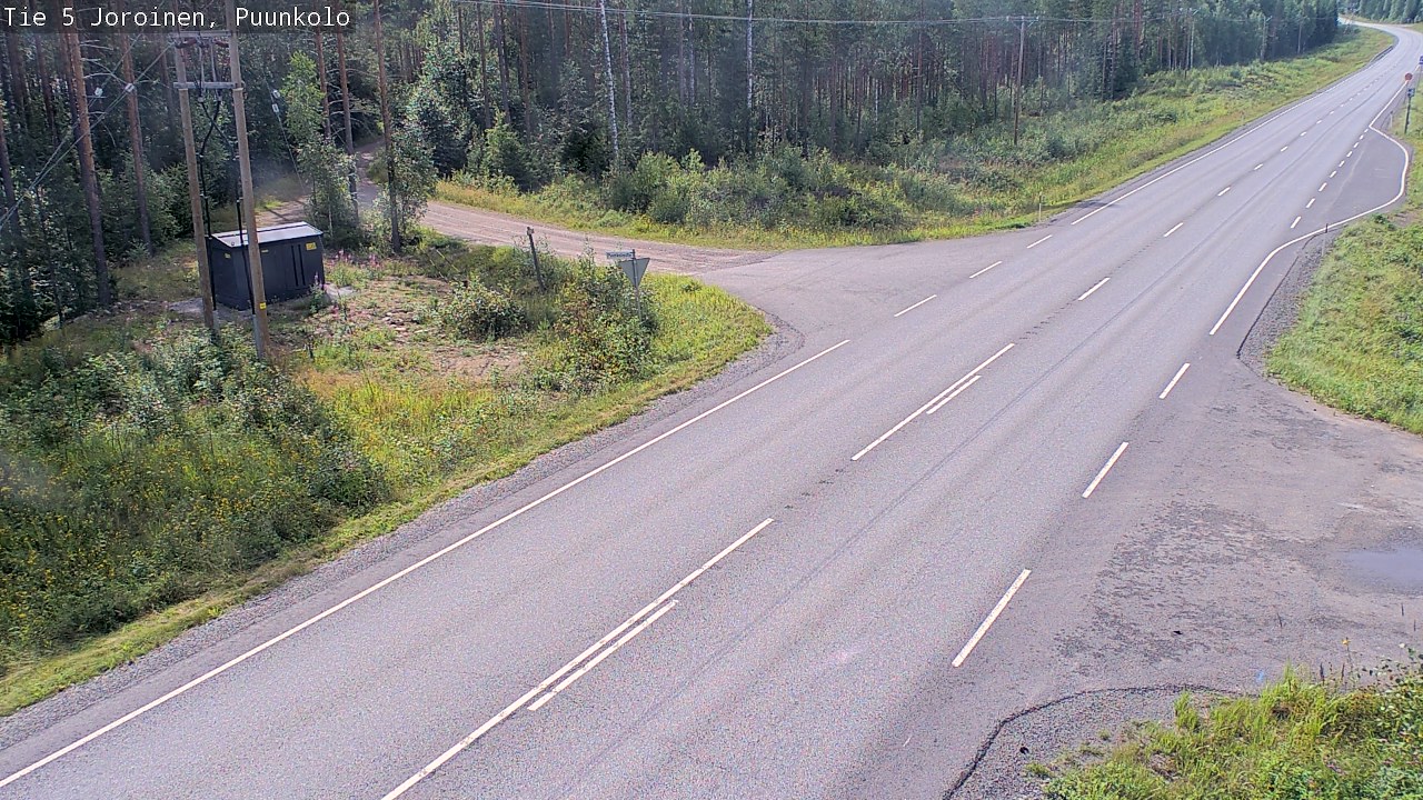 Kelikamerat Kuva Tie 5 Joroinen, Puunkolo, Joroinen, Pohjois-Savo