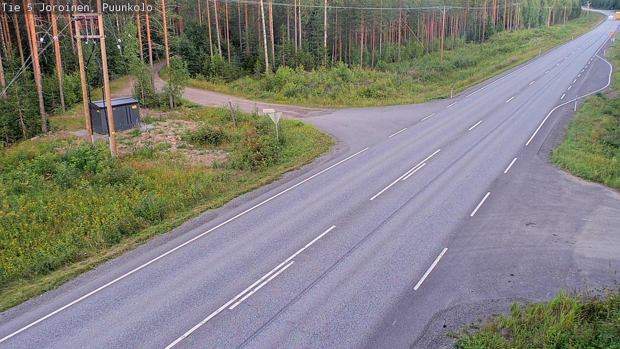 Kelikamerat Kuva Tie 5 Joroinen, Puunkolo, Joroinen, Pohjois-Savo