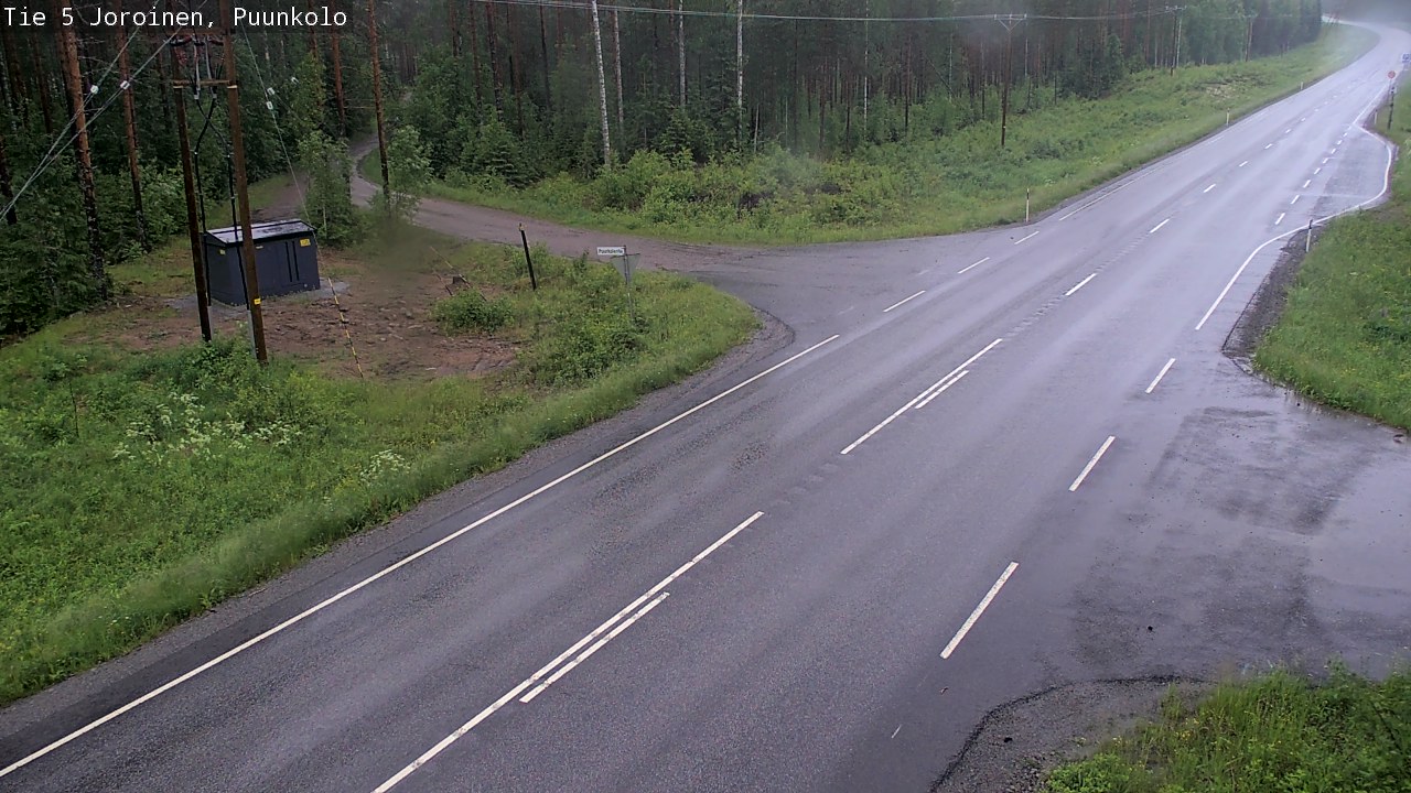 Weather Camera Image Road 5 Joroinen, Puunkolo, Joroinen, Pohjois-Savo
