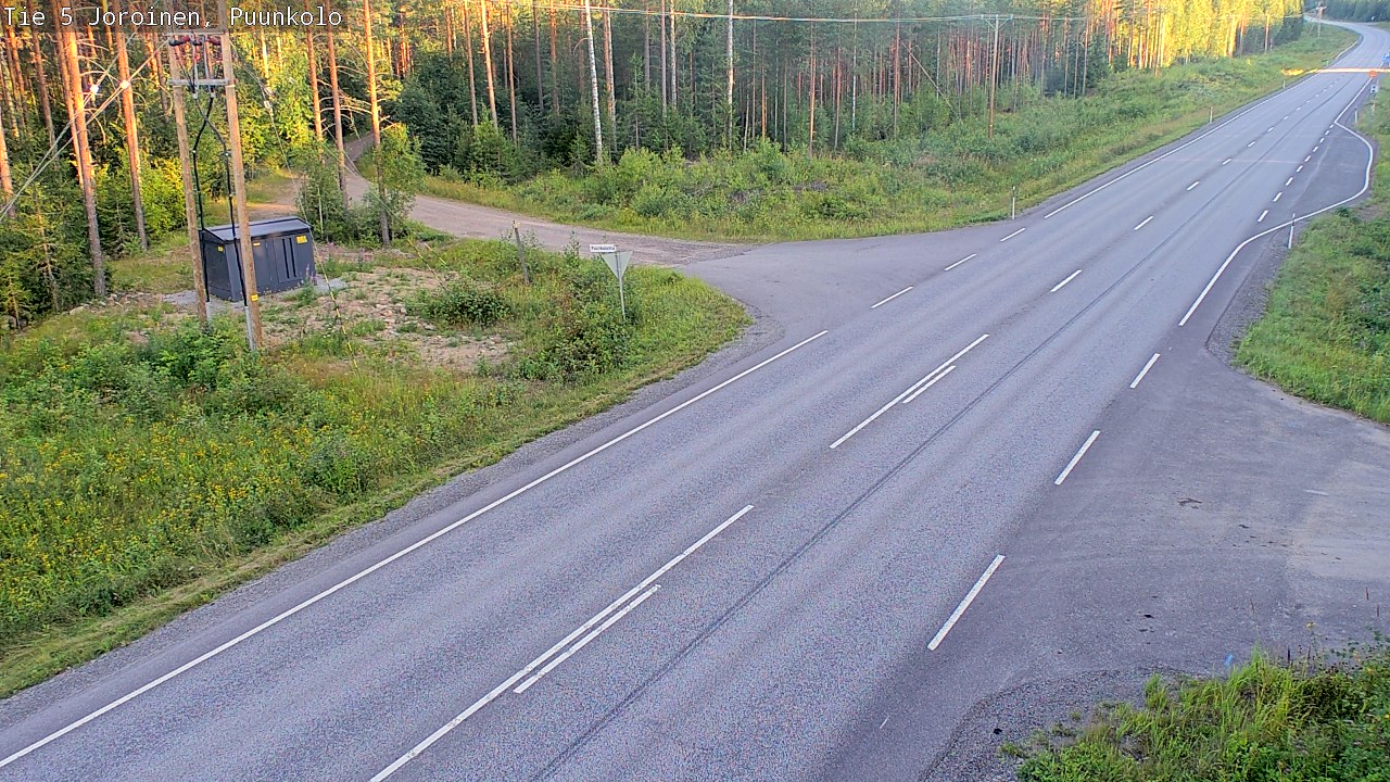 Kelikamerat Kuva Tie 5 Joroinen, Puunkolo, Joroinen, Pohjois-Savo