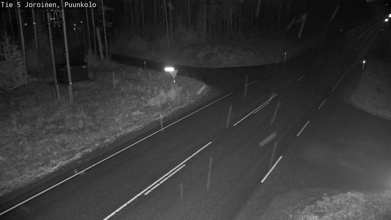 Weather Camera Image Road 5 Joroinen, Puunkolo, Joroinen, Pohjois-Savo