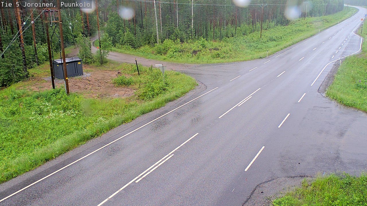 Weather Camera Image Road 5 Joroinen, Puunkolo, Joroinen, Pohjois-Savo
