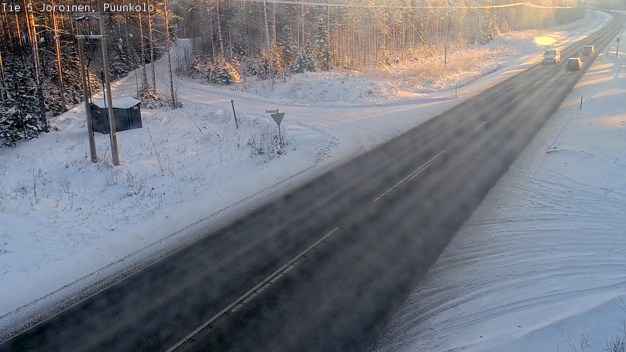 Weather Camera Image Väg 5 Joirois, Puunkolo, Joroinen, Pohjois-Savo
