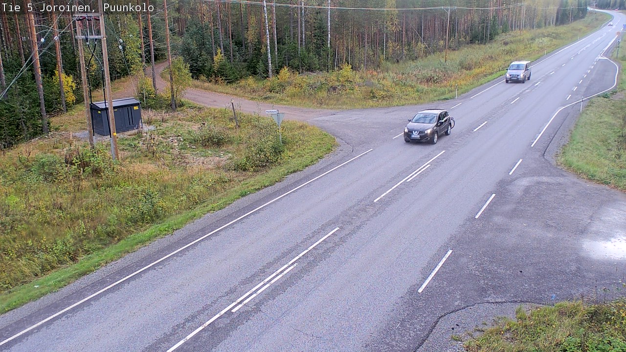 Weather Camera Image Road 5 Joroinen, Puunkolo, Joroinen, Pohjois-Savo