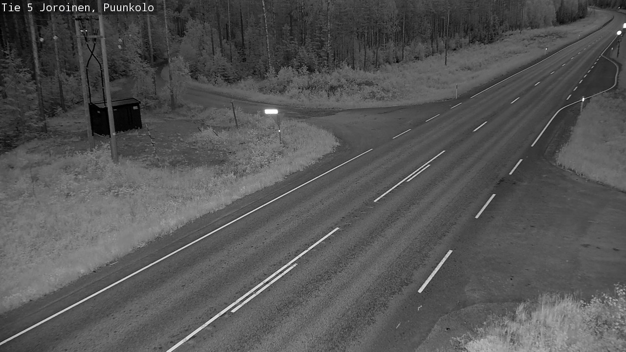 Weather Camera Image Road 5 Joroinen, Puunkolo, Joroinen, Pohjois-Savo