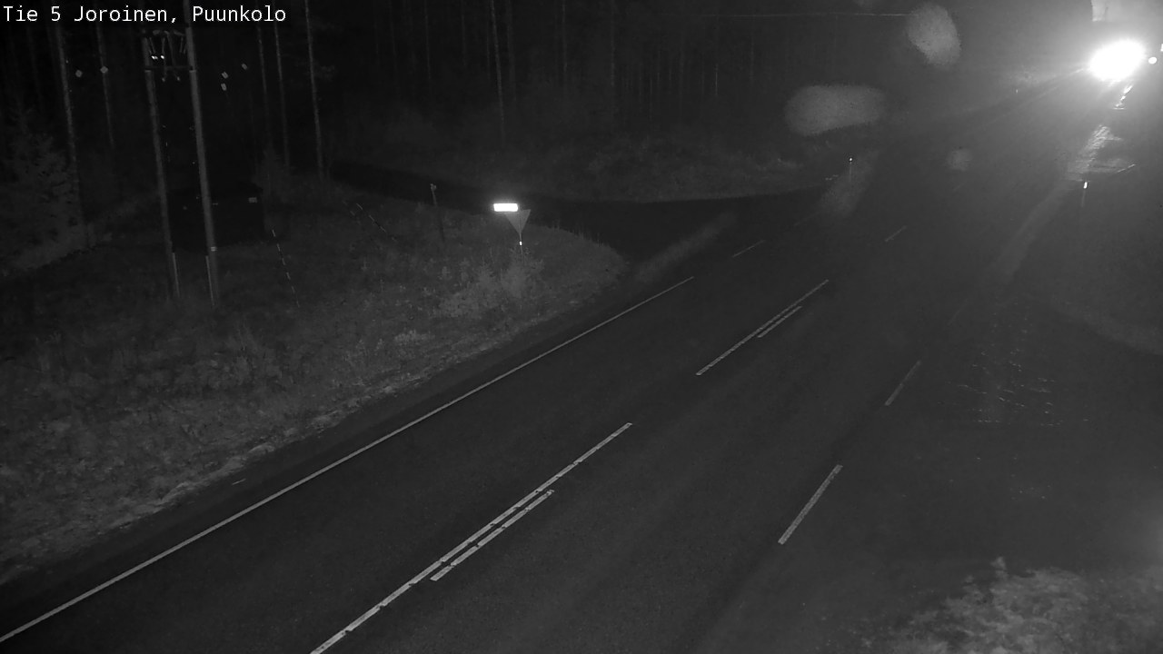 Weather Camera Image Road 5 Joroinen, Puunkolo, Joroinen, Pohjois-Savo