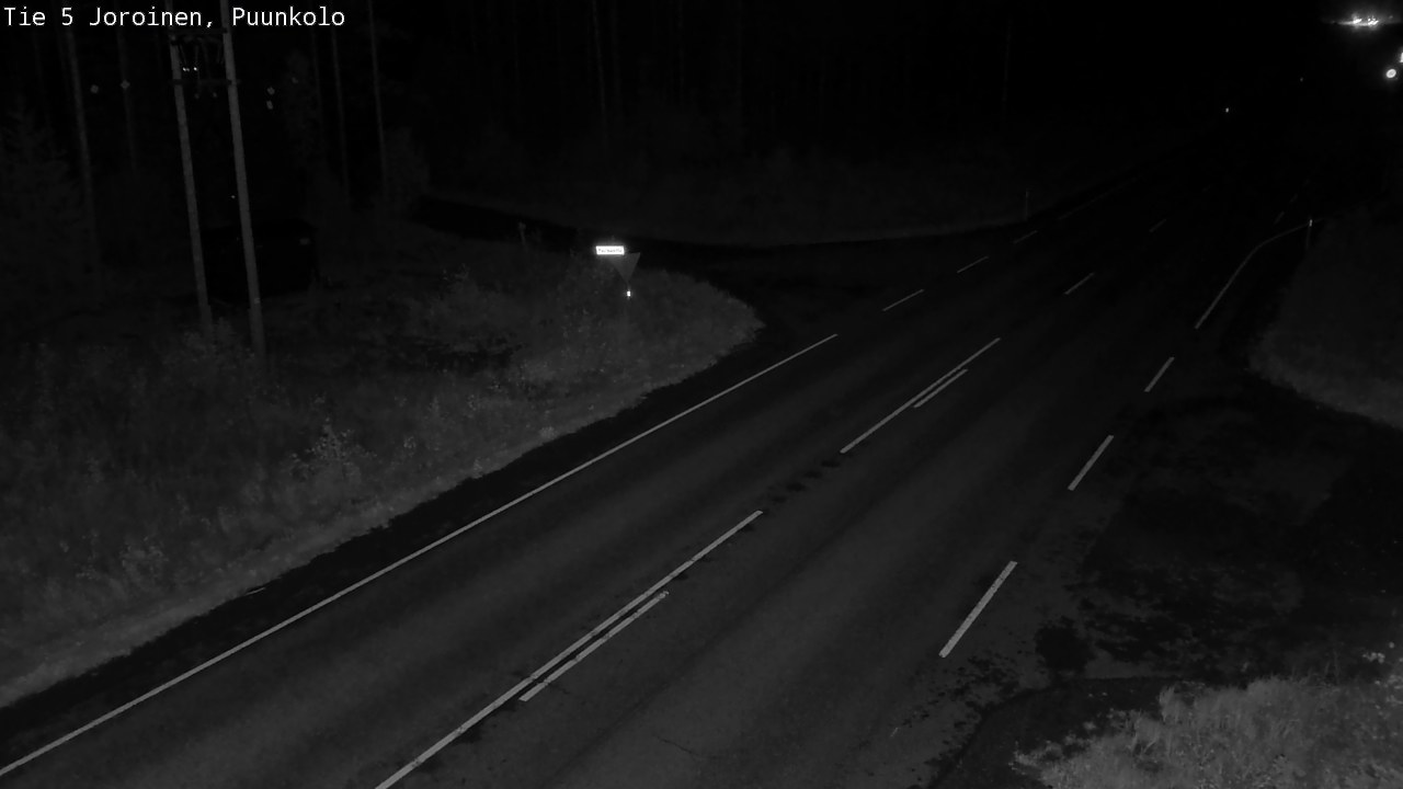 Weather Camera Image Road 5 Joroinen, Puunkolo, Joroinen, Pohjois-Savo