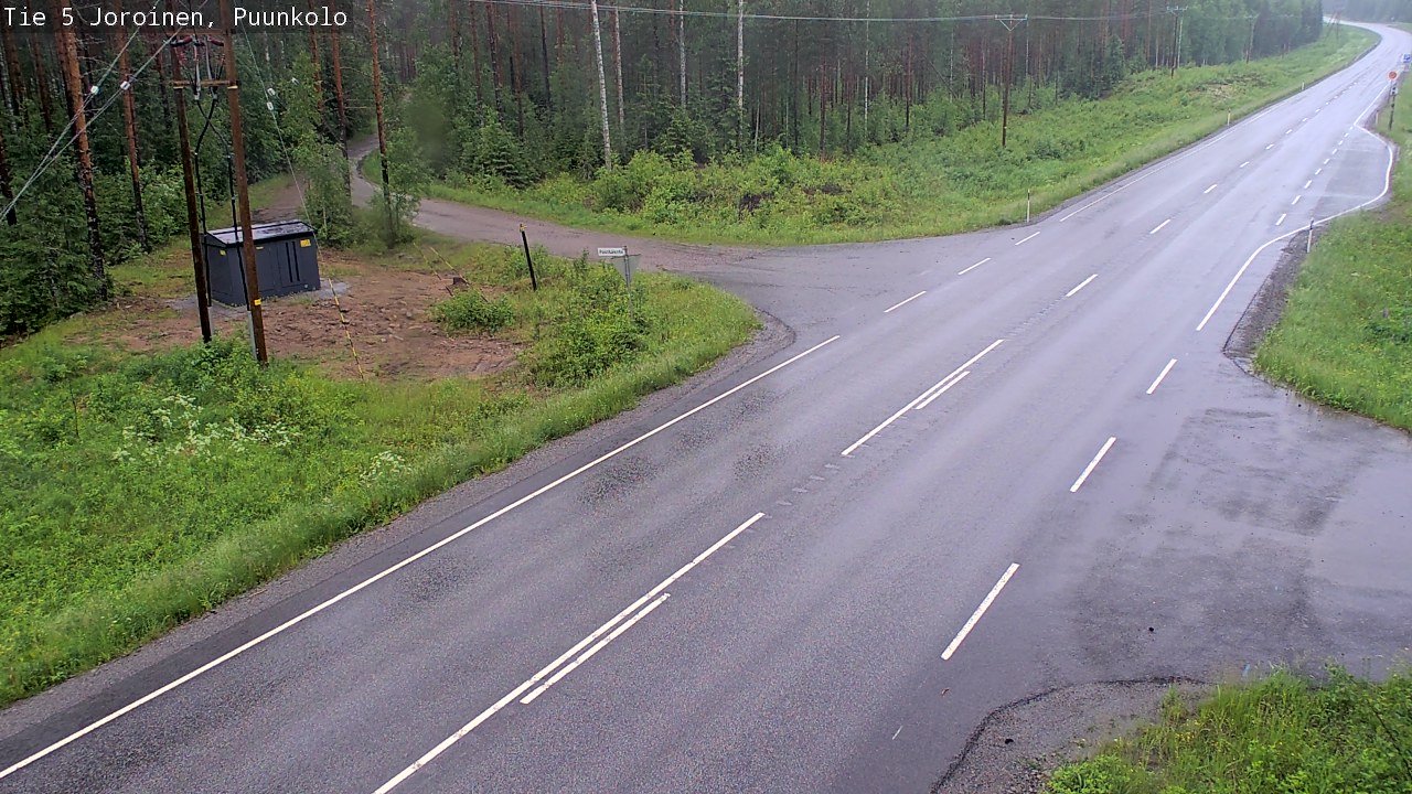 Weather Camera Image Road 5 Joroinen, Puunkolo, Joroinen, Pohjois-Savo