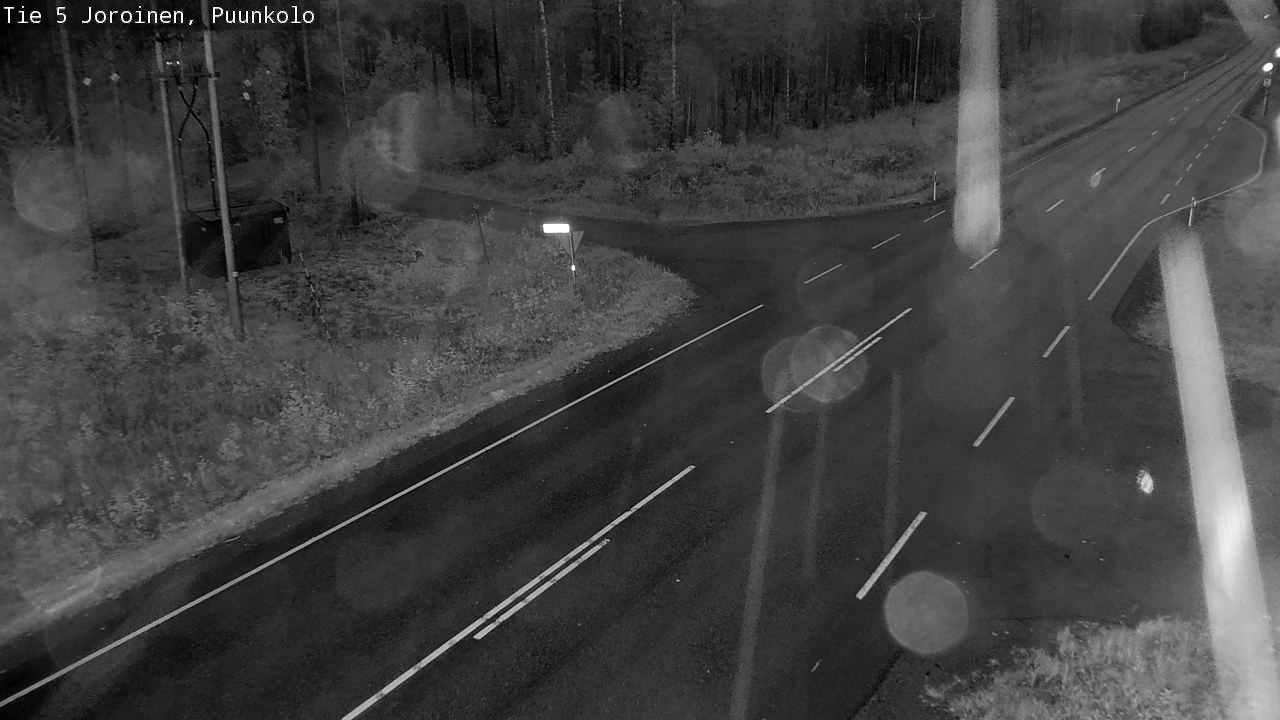 Weather Camera Image Road 5 Joroinen, Puunkolo, Joroinen, Pohjois-Savo