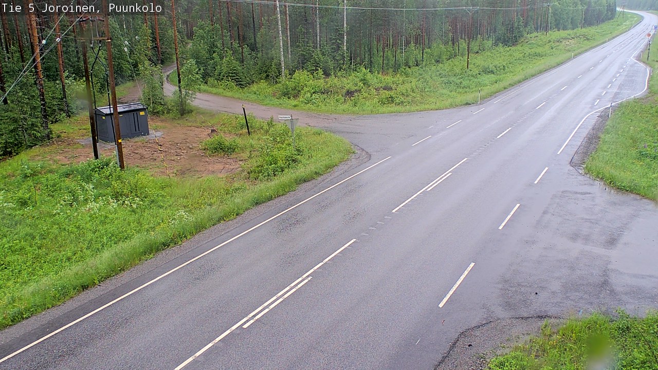 Weather Camera Image Road 5 Joroinen, Puunkolo, Joroinen, Pohjois-Savo