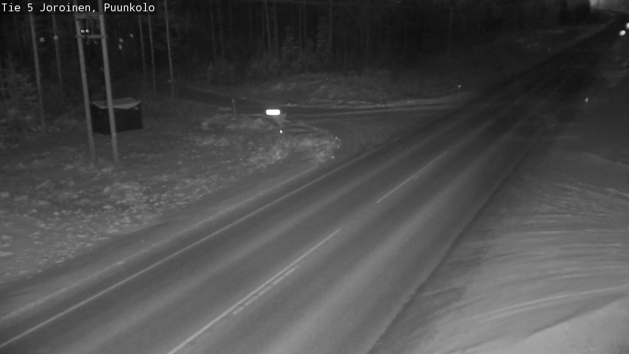 Weather Camera Image Väg 5 Joirois, Puunkolo, Joroinen, Pohjois-Savo