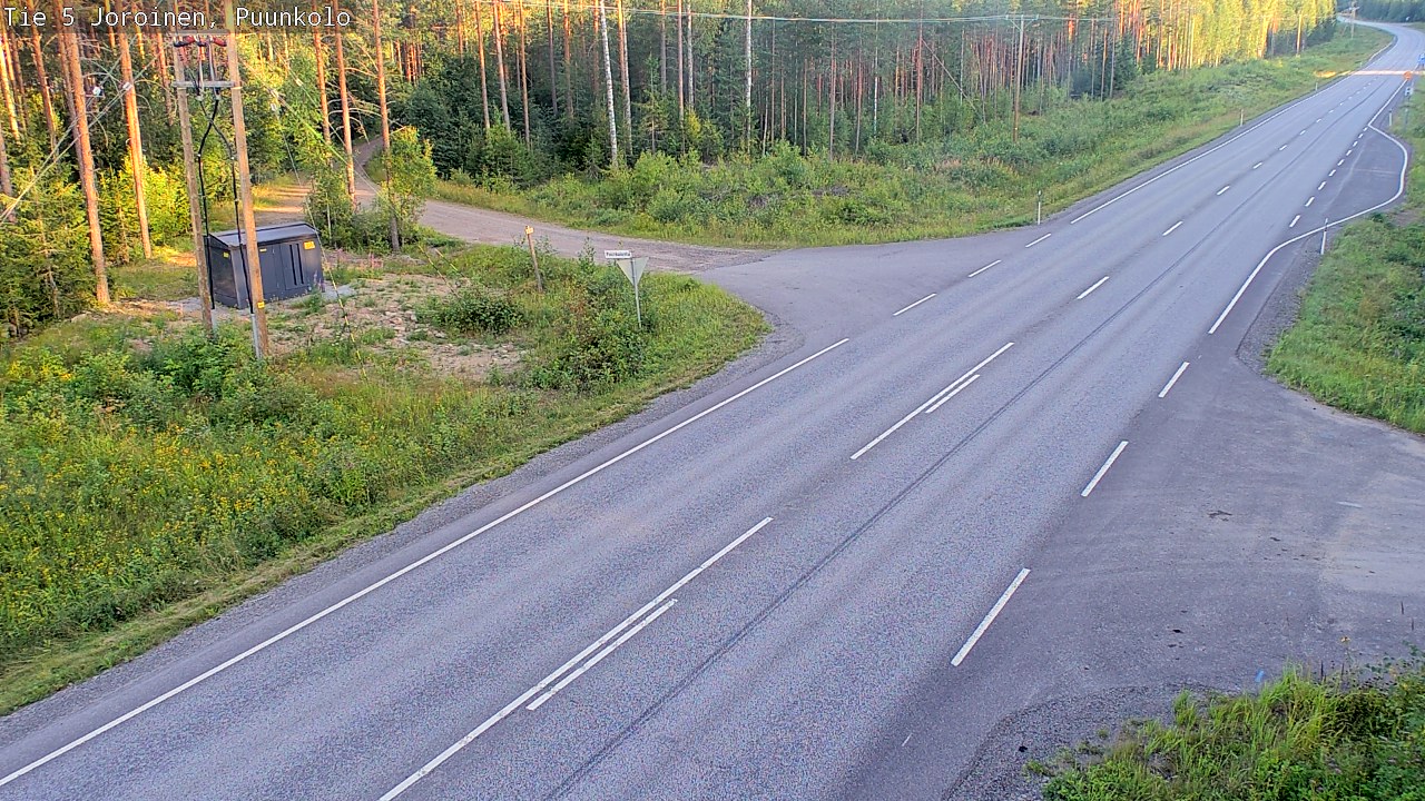 Kelikamerat Kuva Tie 5 Joroinen, Puunkolo, Joroinen, Pohjois-Savo