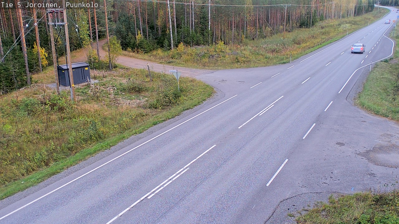 Kelikamerat Kuva Tie 5 Joroinen, Puunkolo, Joroinen, Pohjois-Savo