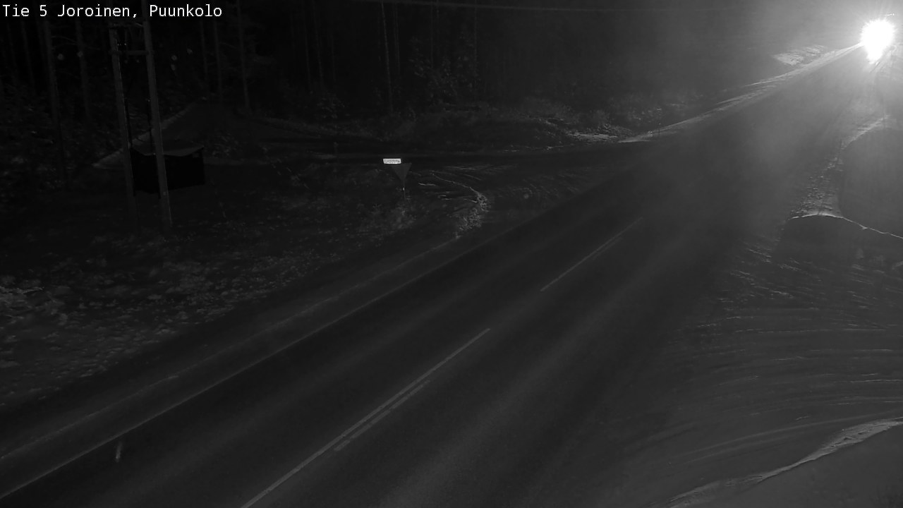 Weather Camera Image Road 5 Joroinen, Puunkolo, Joroinen, Pohjois-Savo