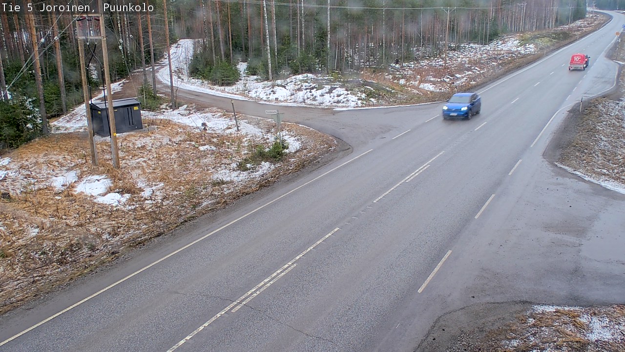 Kelikamerat Kuva Tie 5 Joroinen, Puunkolo, Joroinen, Pohjois-Savo