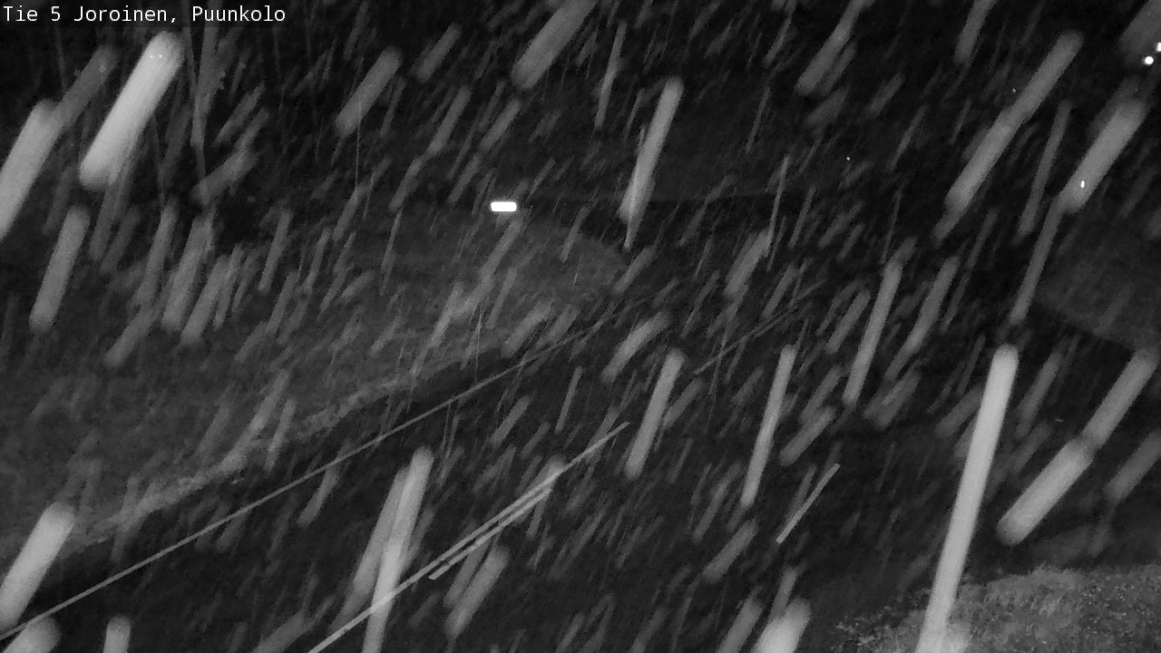 Weather Camera Image Road 5 Joroinen, Puunkolo, Joroinen, Pohjois-Savo