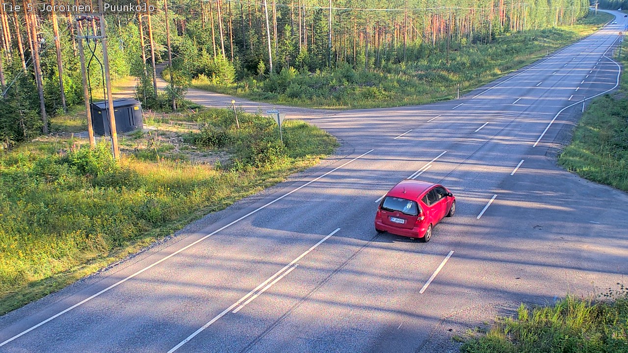Kelikamerat Kuva Tie 5 Joroinen, Puunkolo, Joroinen, Pohjois-Savo