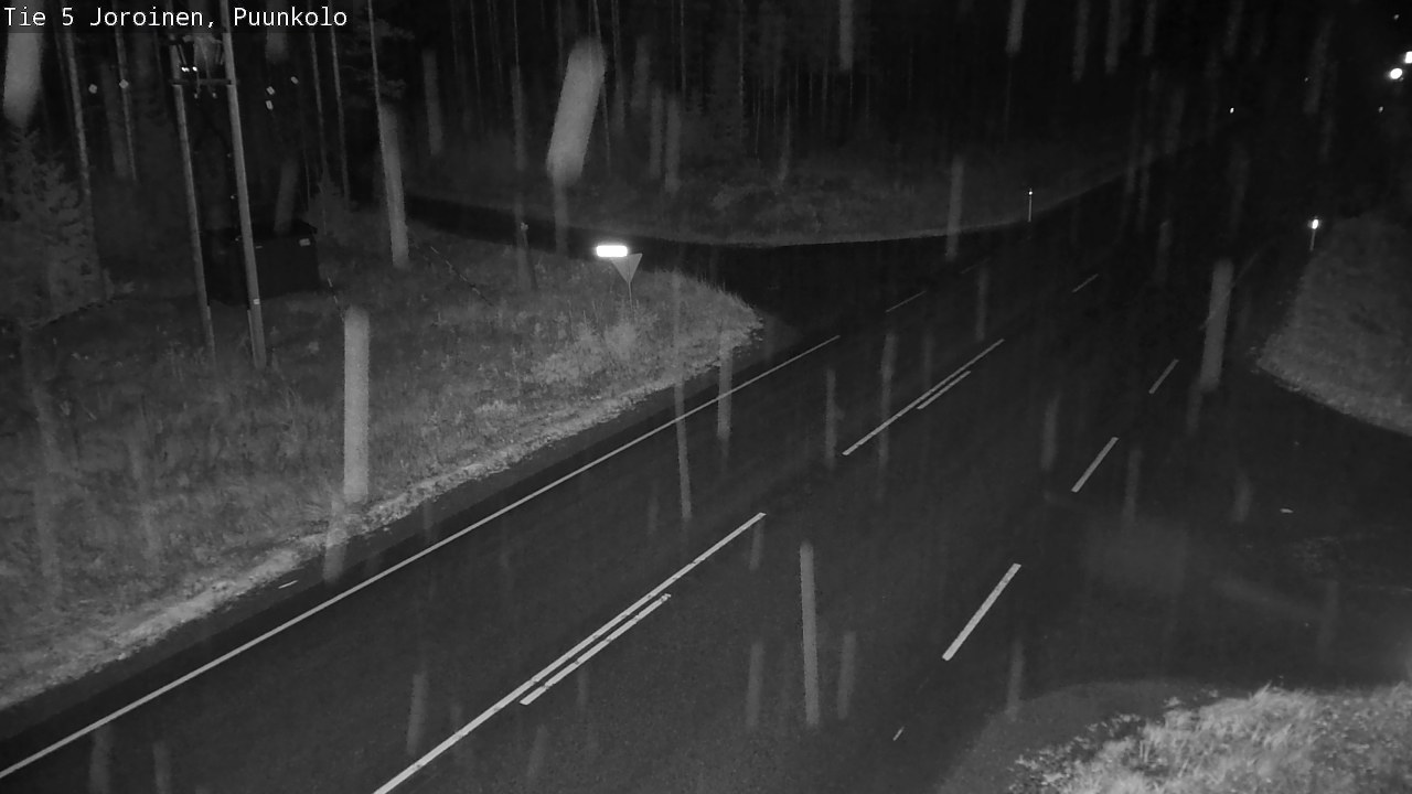 Weather Camera Image Väg 5 Joirois, Puunkolo, Joroinen, Pohjois-Savo