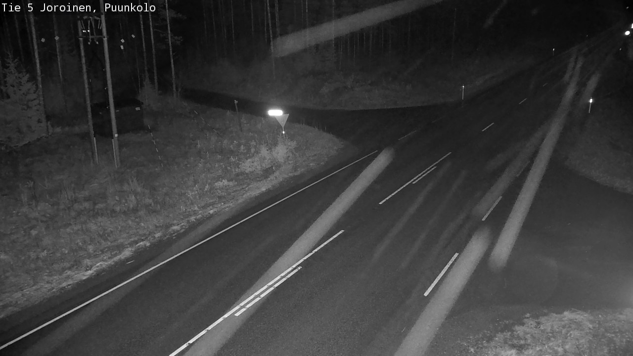 Weather Camera Image Road 5 Joroinen, Puunkolo, Joroinen, Pohjois-Savo
