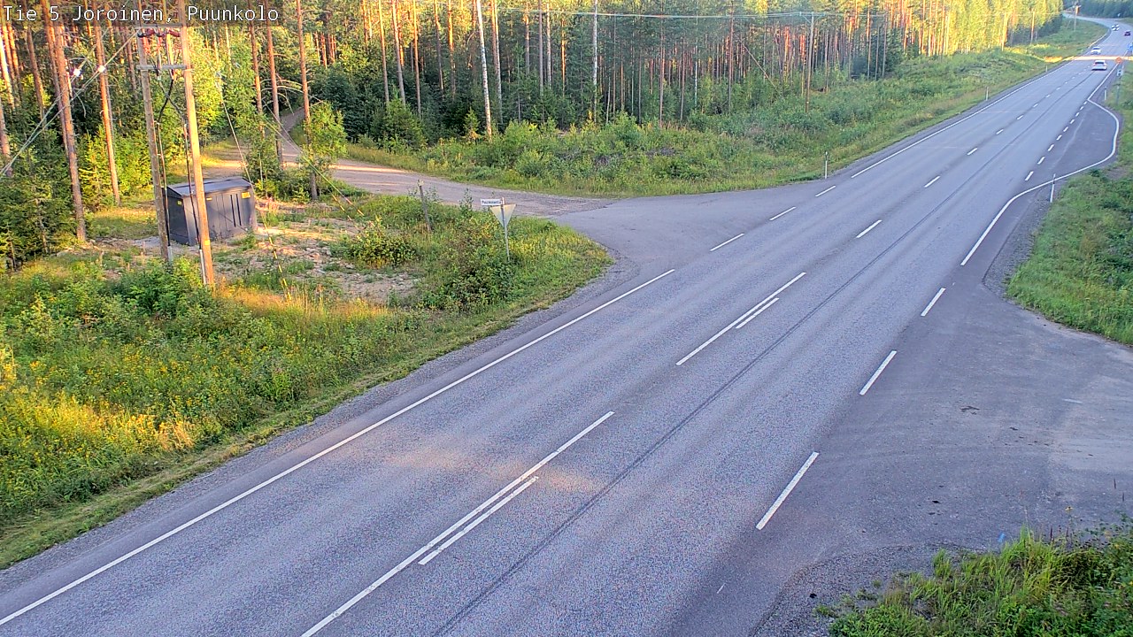 Kelikamerat Kuva Tie 5 Joroinen, Puunkolo, Joroinen, Pohjois-Savo