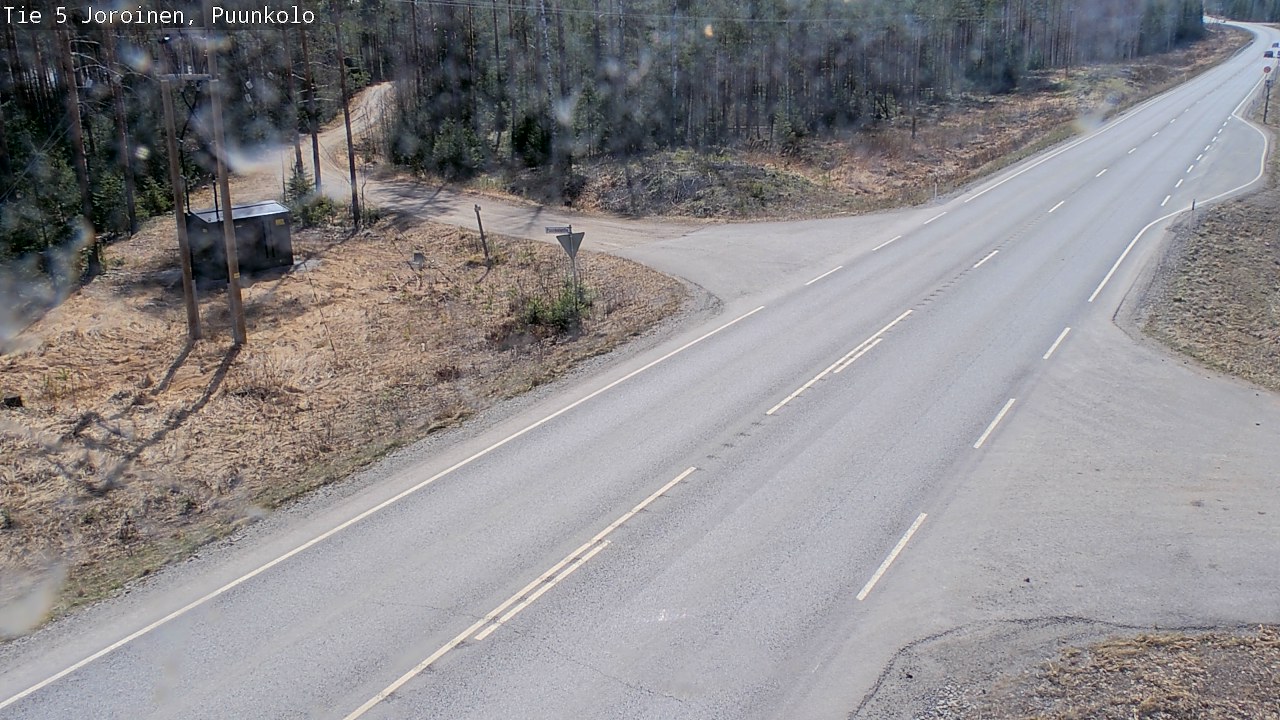 Weather Camera Image Road 5 Joroinen, Puunkolo, Joroinen, Pohjois-Savo