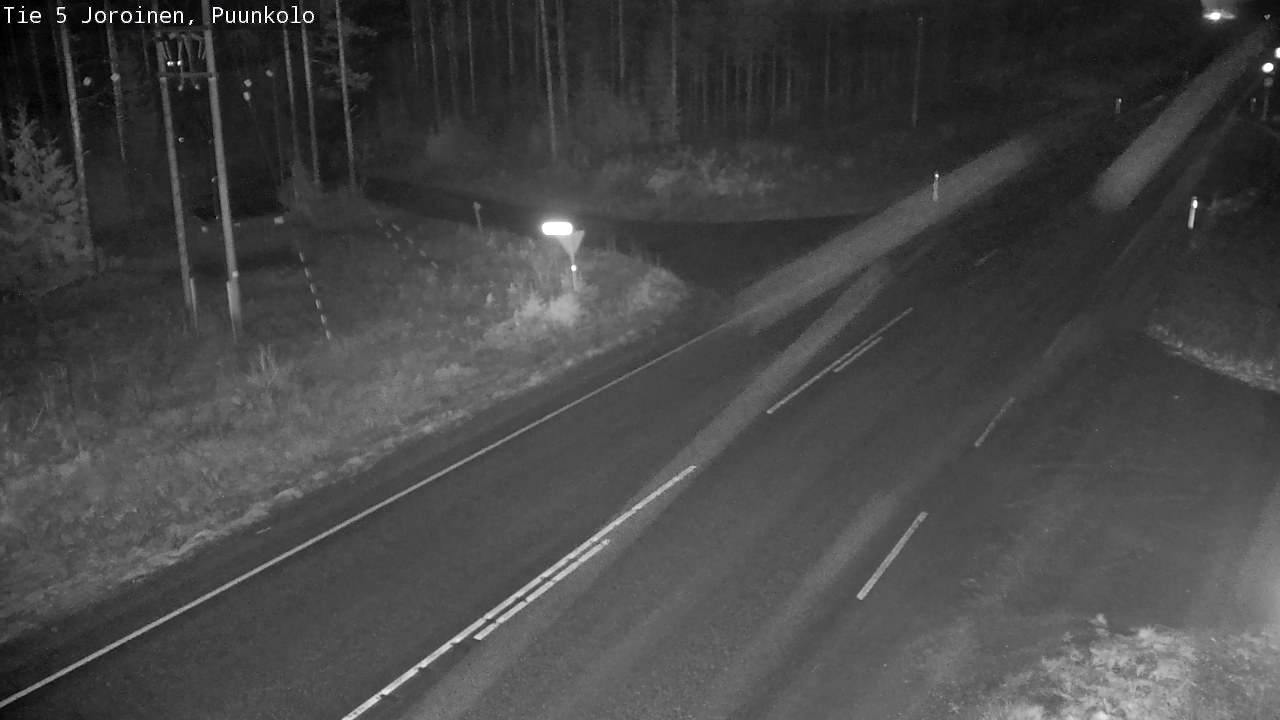Weather Camera Image Road 5 Joroinen, Puunkolo, Joroinen, Pohjois-Savo