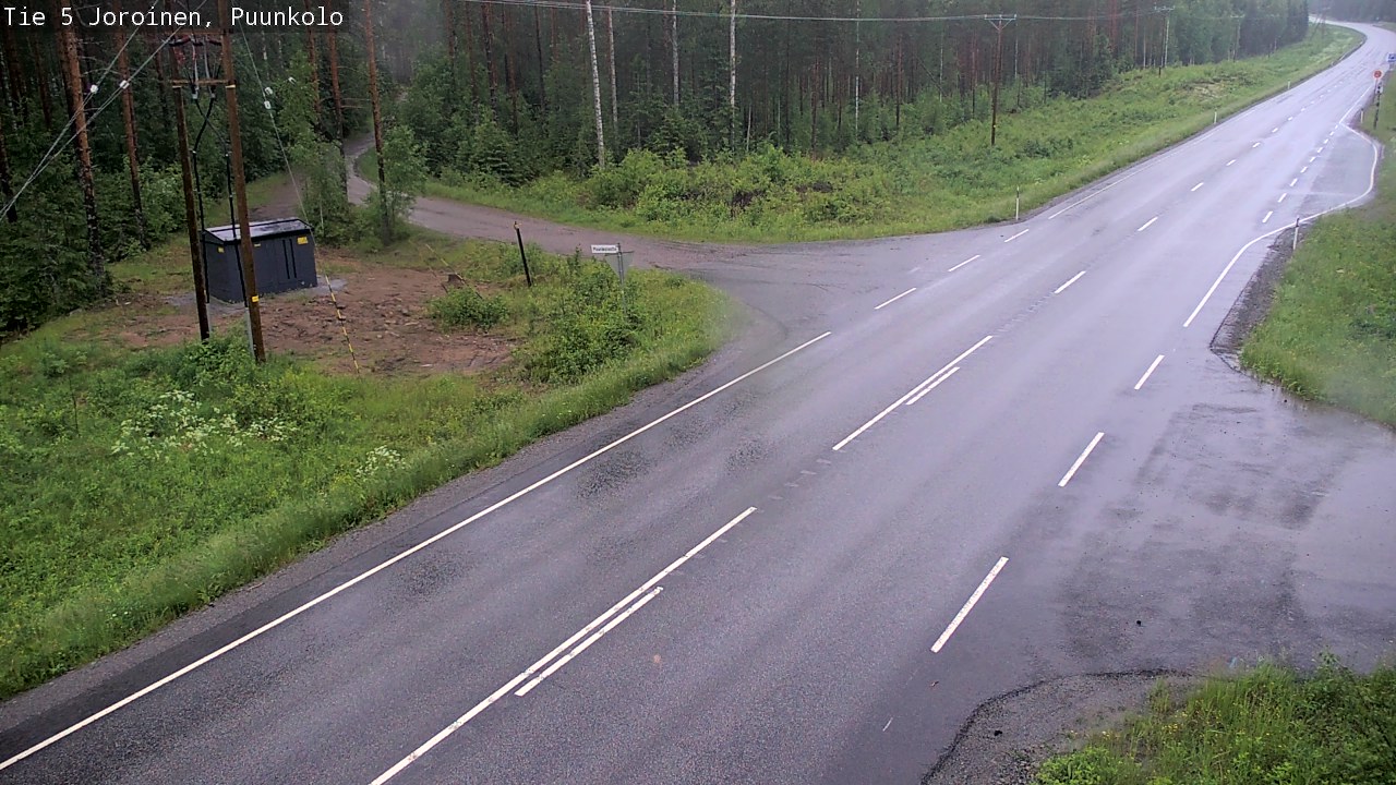 Weather Camera Image Road 5 Joroinen, Puunkolo, Joroinen, Pohjois-Savo