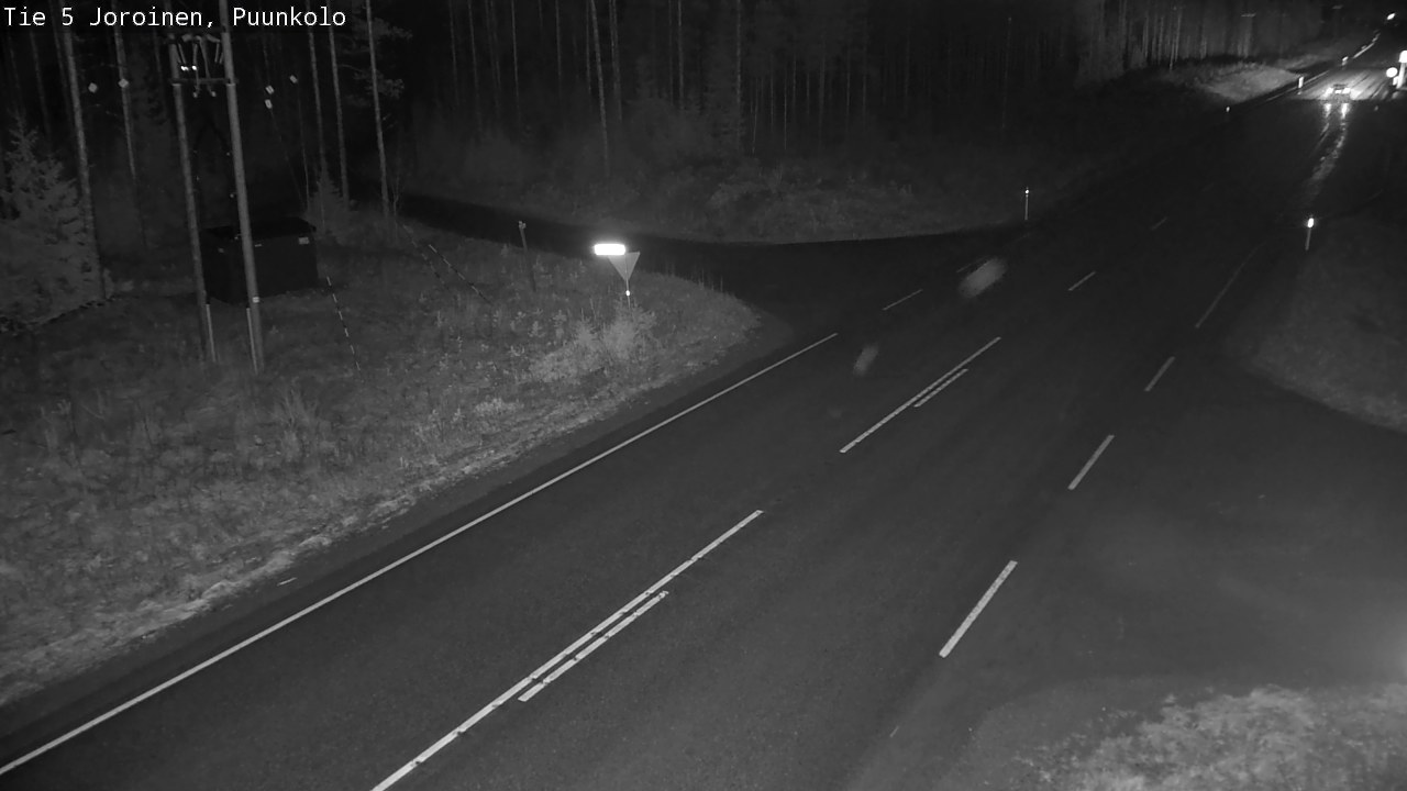 Weather Camera Image Road 5 Joroinen, Puunkolo, Joroinen, Pohjois-Savo