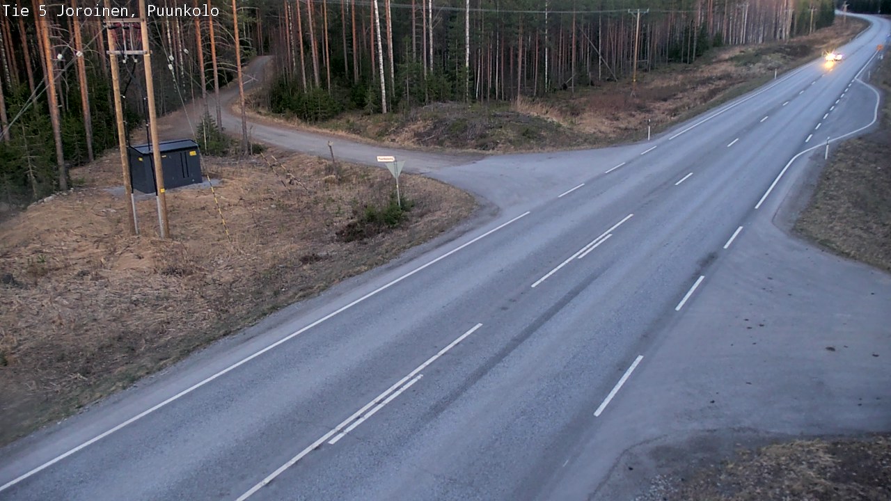 Weather Camera Image Road 5 Joroinen, Puunkolo, Joroinen, Pohjois-Savo