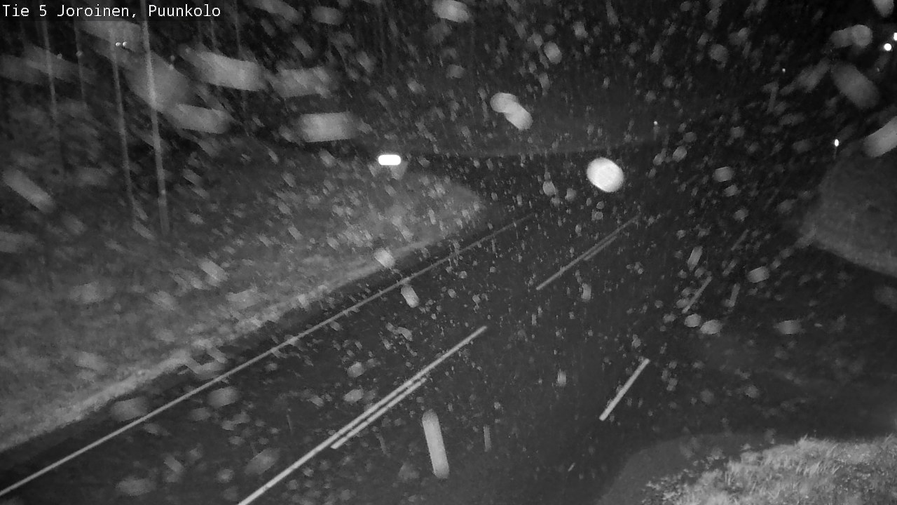 Weather Camera Image Road 5 Joroinen, Puunkolo, Joroinen, Pohjois-Savo