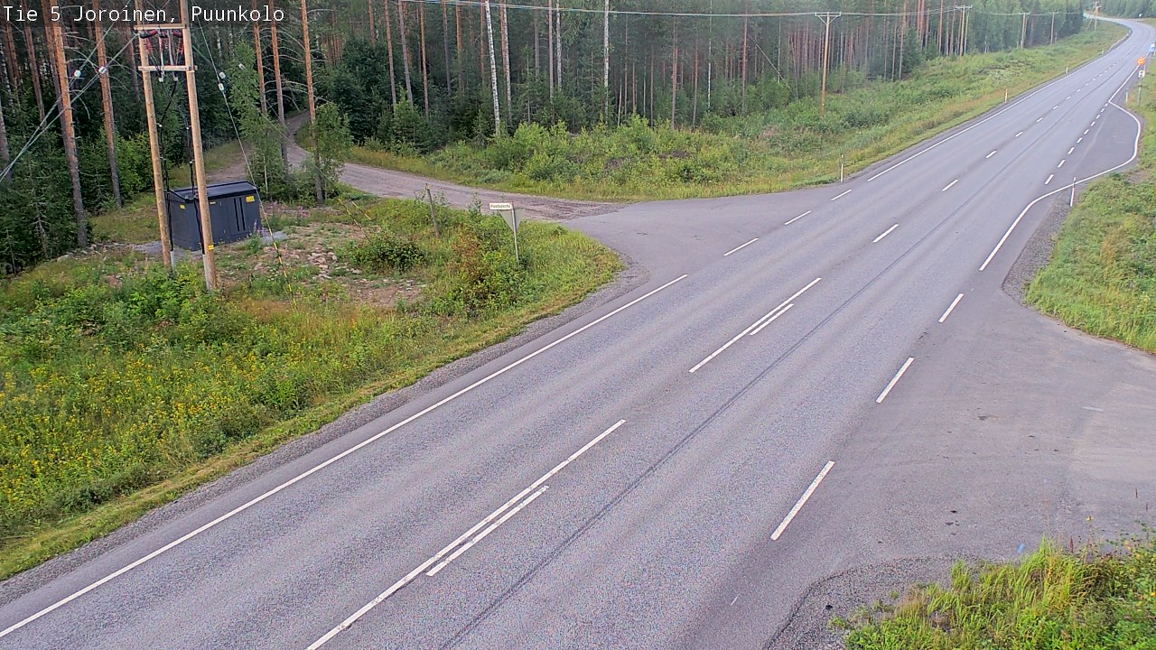 Kelikamerat Kuva Tie 5 Joroinen, Puunkolo, Joroinen, Pohjois-Savo