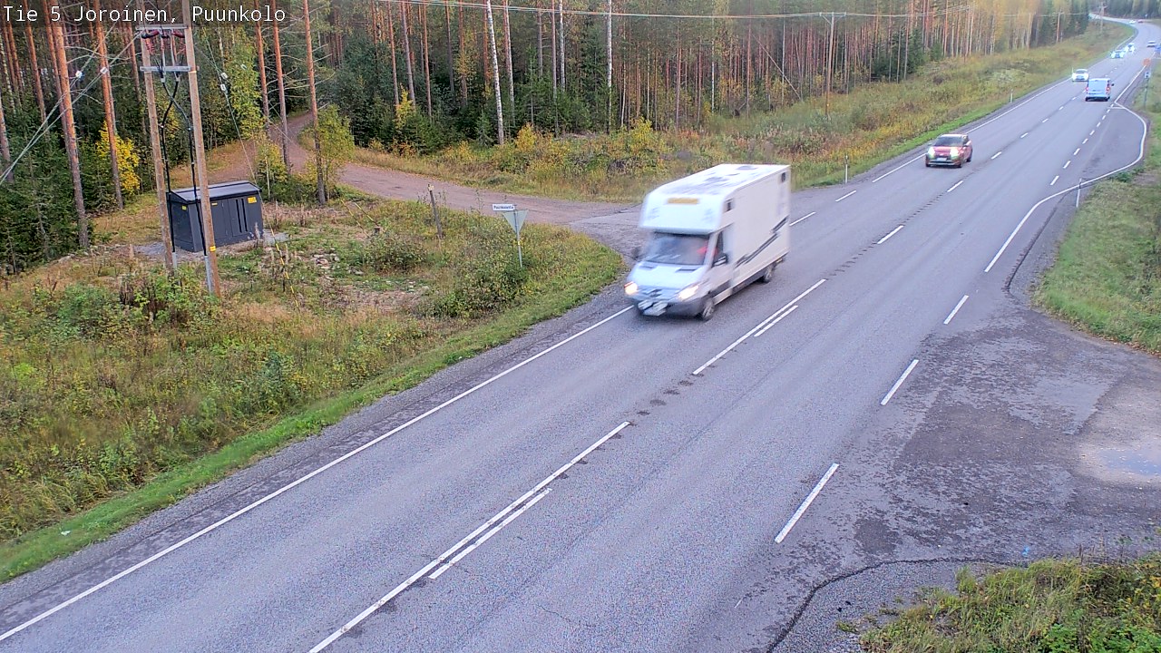 Weather Camera Image Road 5 Joroinen, Puunkolo, Joroinen, Pohjois-Savo