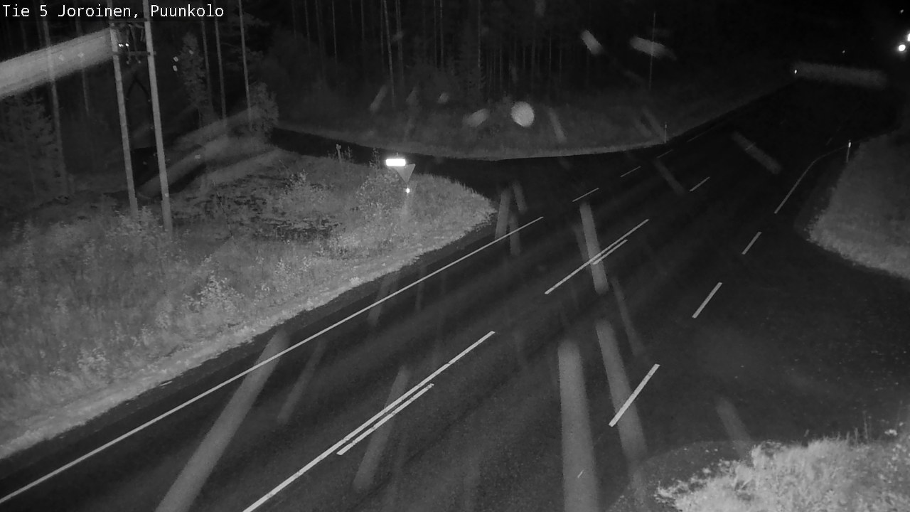 Weather Camera Image Road 5 Joroinen, Puunkolo, Joroinen, Pohjois-Savo