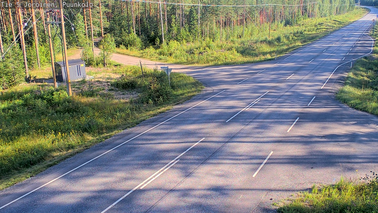 Kelikamerat Kuva Tie 5 Joroinen, Puunkolo, Joroinen, Pohjois-Savo