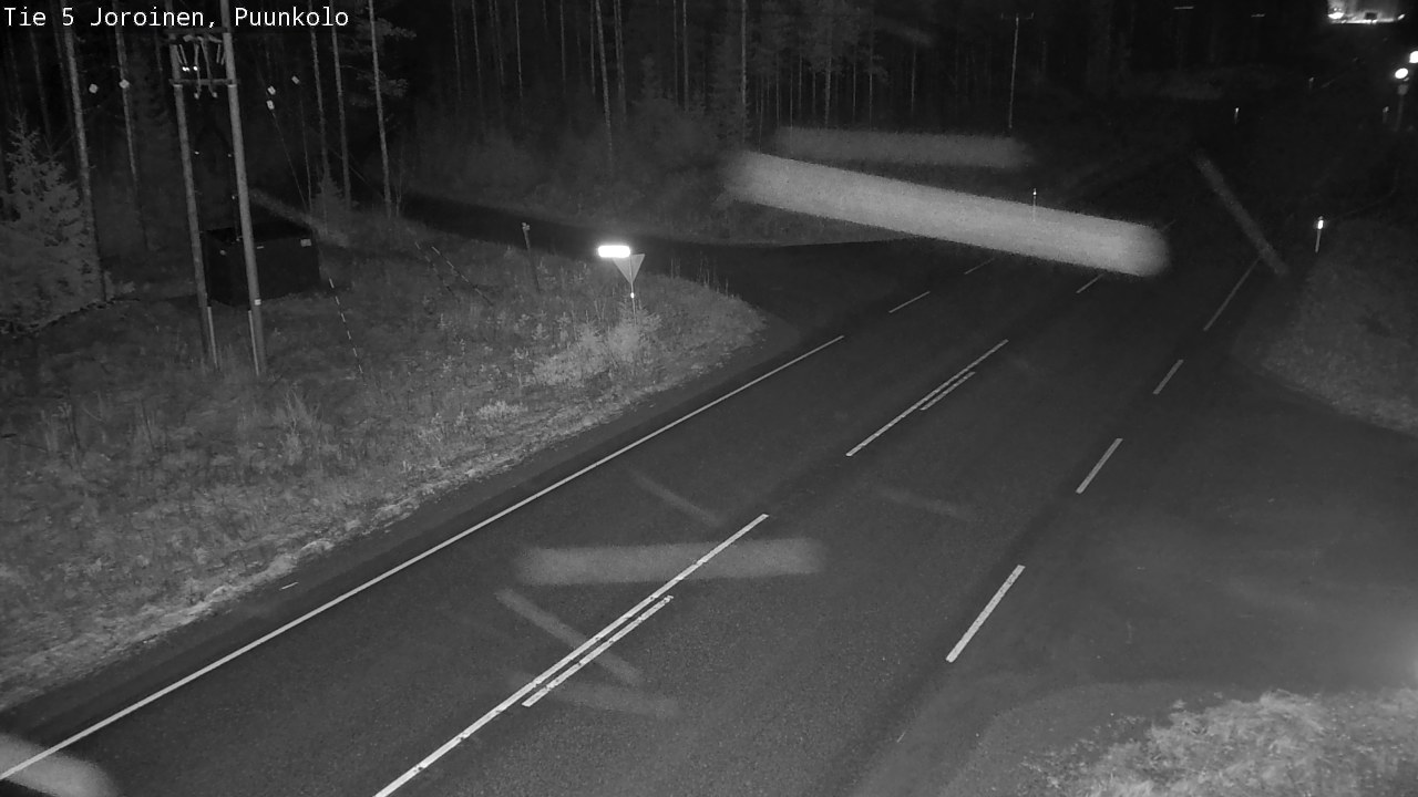 Weather Camera Image Road 5 Joroinen, Puunkolo, Joroinen, Pohjois-Savo