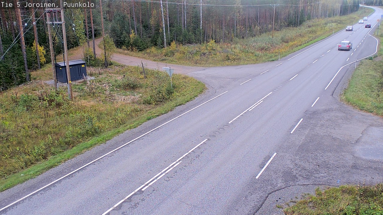 Kelikamerat Kuva Tie 5 Joroinen, Puunkolo, Joroinen, Pohjois-Savo