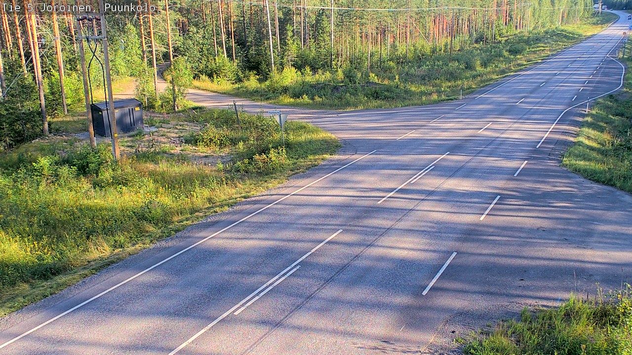 Kelikamerat Kuva Tie 5 Joroinen, Puunkolo, Joroinen, Pohjois-Savo