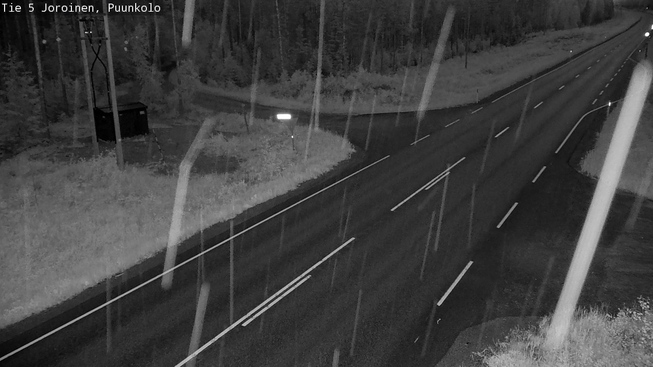 Weather Camera Image Road 5 Joroinen, Puunkolo, Joroinen, Pohjois-Savo
