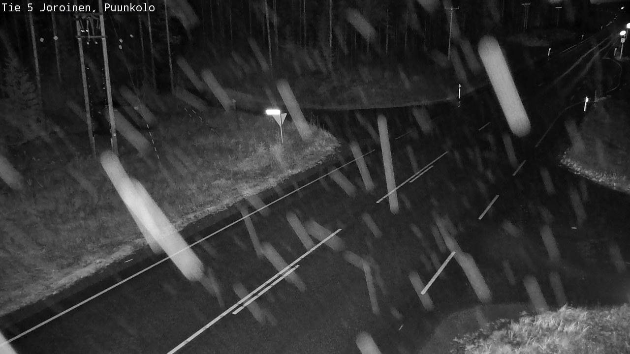 Weather Camera Image Väg 5 Joirois, Puunkolo, Joroinen, Pohjois-Savo
