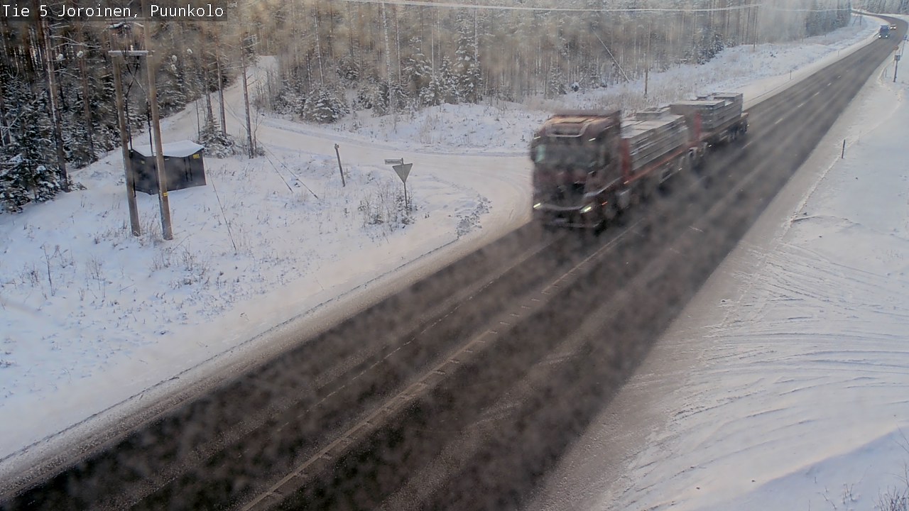 Kelikamerat Kuva Tie 5 Joroinen, Puunkolo, Joroinen, Pohjois-Savo