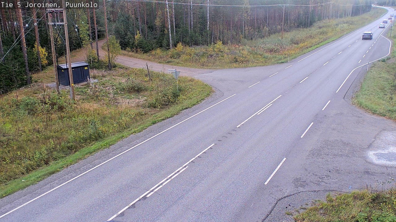 Kelikamerat Kuva Tie 5 Joroinen, Puunkolo, Joroinen, Pohjois-Savo