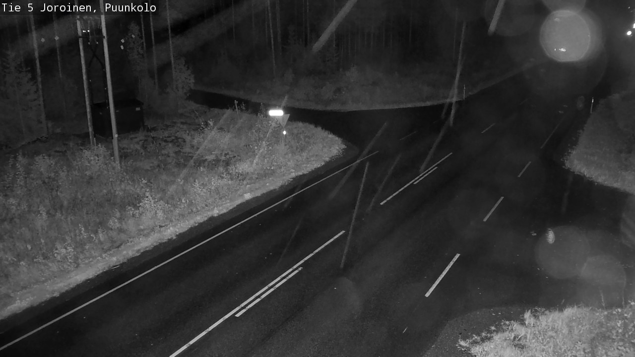 Weather Camera Image Road 5 Joroinen, Puunkolo, Joroinen, Pohjois-Savo