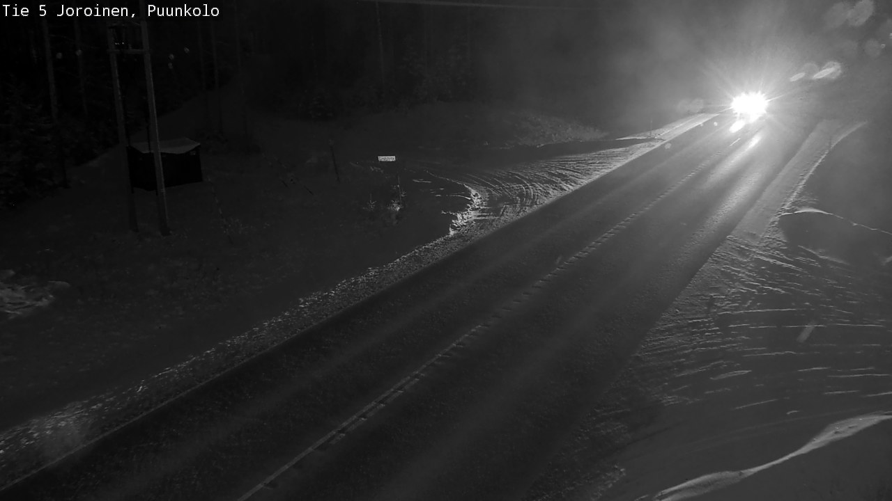Weather Camera Image Väg 5 Joirois, Puunkolo, Joroinen, Pohjois-Savo